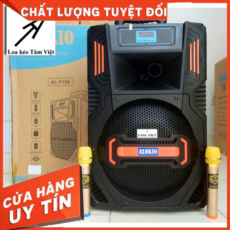 [Chính hãng] Loa kéo “ALOKIO AL-T12A”bass 4 tấc - BAO SHIP – Loa kéo Tâm Việt - hàng chất lượng, giá tốt nhất TQ