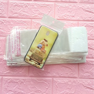 1kg Túi Opp dán mép (Treo) 9x18cm (+ 4cm + 4cm) - Túi ni lông băng keo dán miệng - Bao nilon dán miệng