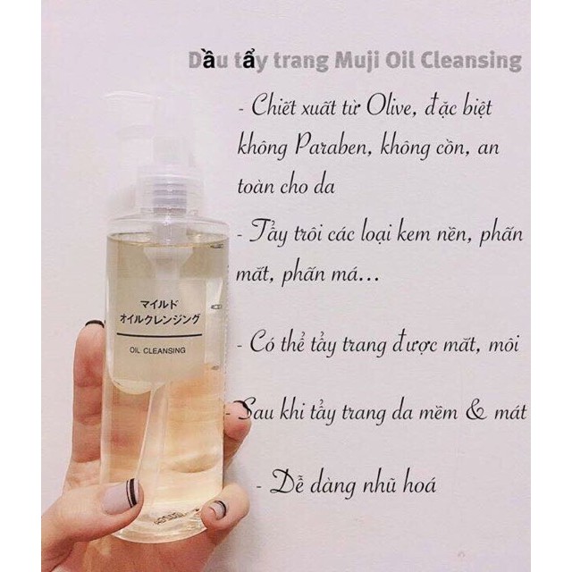 💦Dầu Tẩy Trang 💦 Muji Oil Cleansing