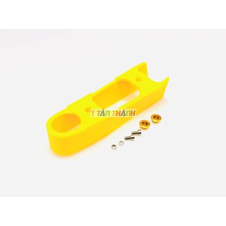 cao su gấp drag màu vàng