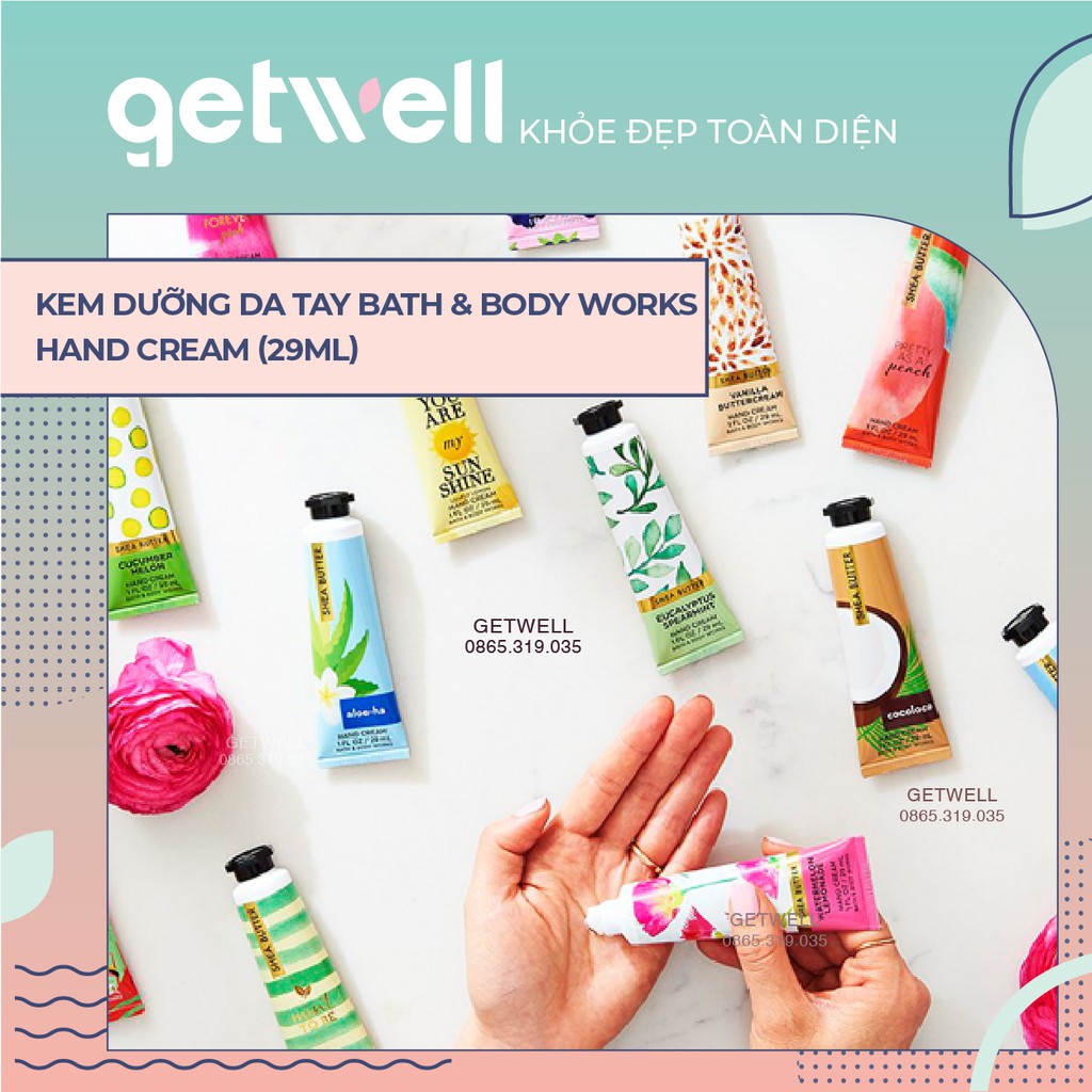 KEM DƯỠNG DA TAY MỀM MỊN BATH & BODY WORKS HAND CREAM