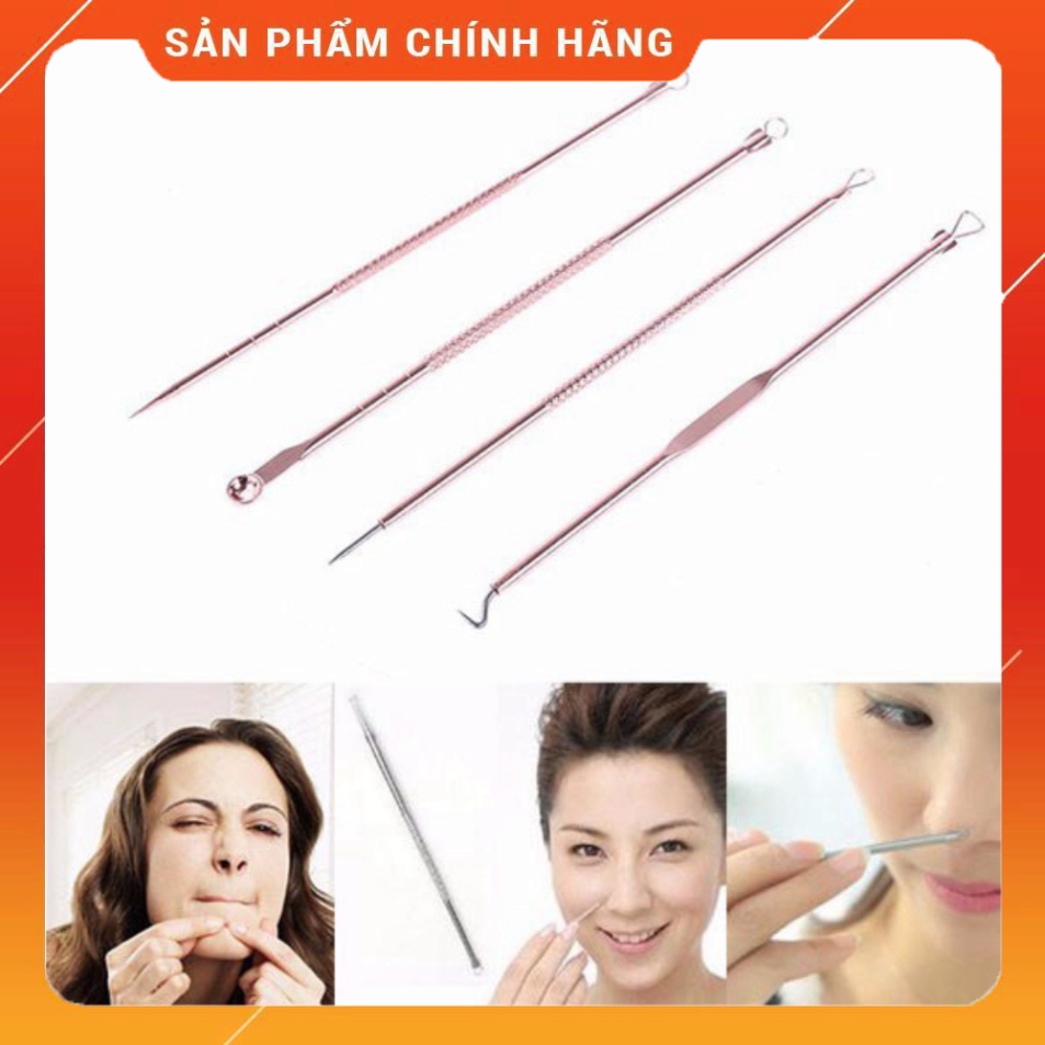 Bộ 4 Món Que Nặn Mụn Thần Thánh