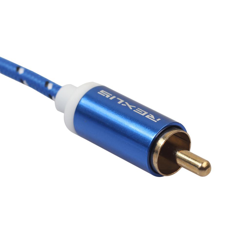 Dây cáp chuyển đổi âm thanh AUX 3.5mm sang 2 RCA Chất Lượng Cao