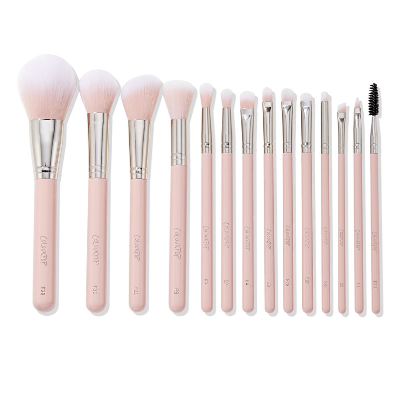 Bộ Cọ Makeup Colourpop - Smoke 'n Roses Brush Roll