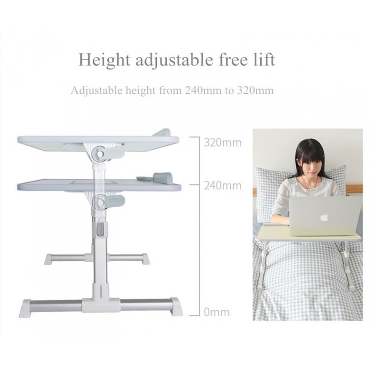 Bàn laptop có đế tản nhiệt / Bàn laptop chân xoay gập gọn | BigBuy360 - bigbuy360.vn