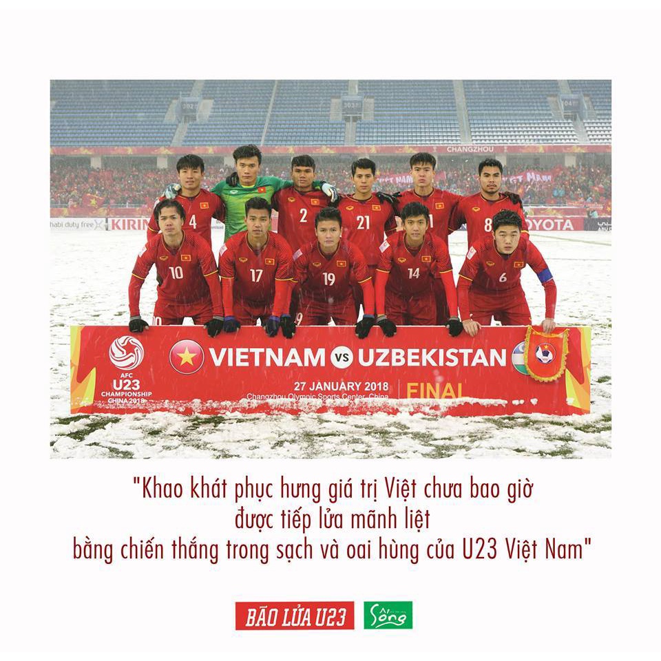 Sách - Bão Lửa U23 Thường Châu Tuyết Trắng
