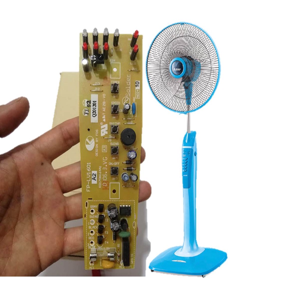 Bo điều khiển quạt cây Mitsubishi LV16-RT, RP, RQ, RS