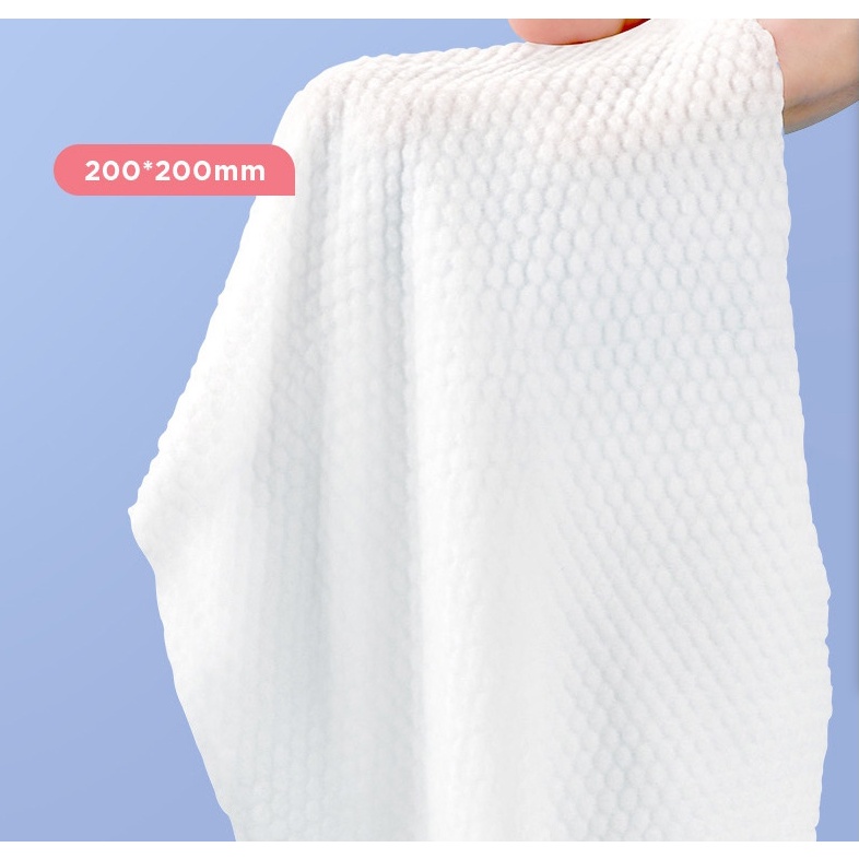 Túi 20 chiếc khăn mặt 1 lần, siêu sạch, không chất tẩy trắng