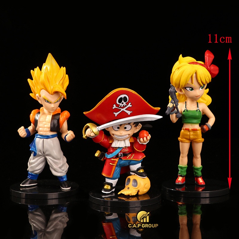 Mô hình nhân vật Dragon Ball 7 Viên Ngọc Rồng Songoku cướp biển loại 11cm - 0III0
