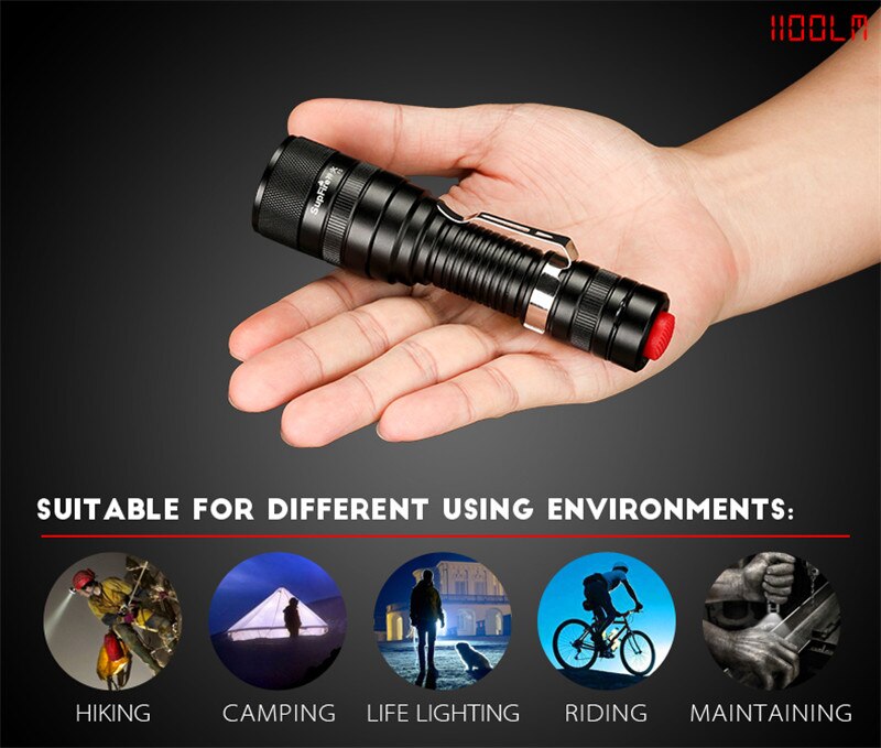 [Mã LIFEHLDEC giảm 10% đơn 99k] Đèn pin SUPFIRE F5 cầm tay mini siêu sáng sử dụng ngoài trời tiện lợi | BigBuy360 - bigbuy360.vn