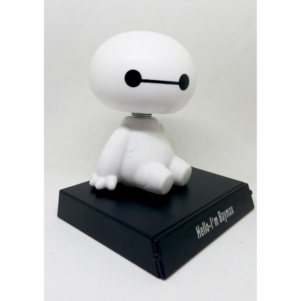 ĐỒ CHƠI MÔ HÌNH BAYMAX LẮC ĐẦU ĐỂ Ô TÔ KIÊM ĐẾ KÊ ĐIỆN THOẠI