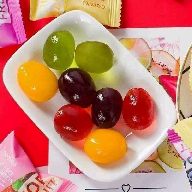 KẸO DẺO TRÁI CÂY MIX VỊ TOP FRUIT 320GR - ăn vặt siêu ngon