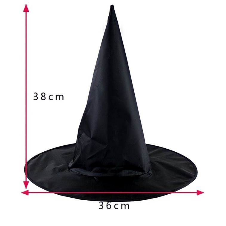 Bộ Áo Choàng Và Mũ Phù Thủy, Hai Lớp Hóa Trang Halloween,Trang Phục Ảo Thuật | BigBuy360 - bigbuy360.vn