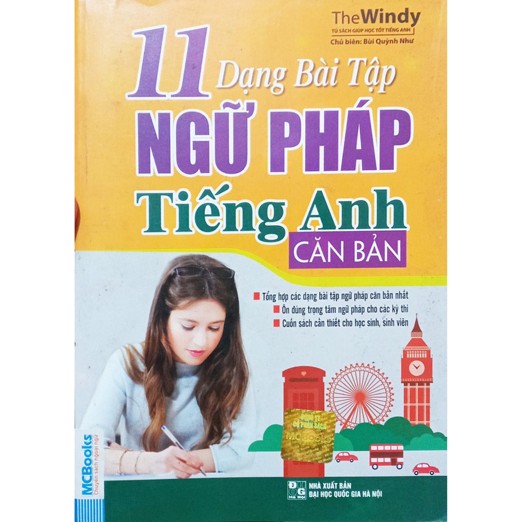 Sách-11 Dạng Bài Tập Ngữ Pháp Tiếng Anh Căn Bản (Tái Bản)