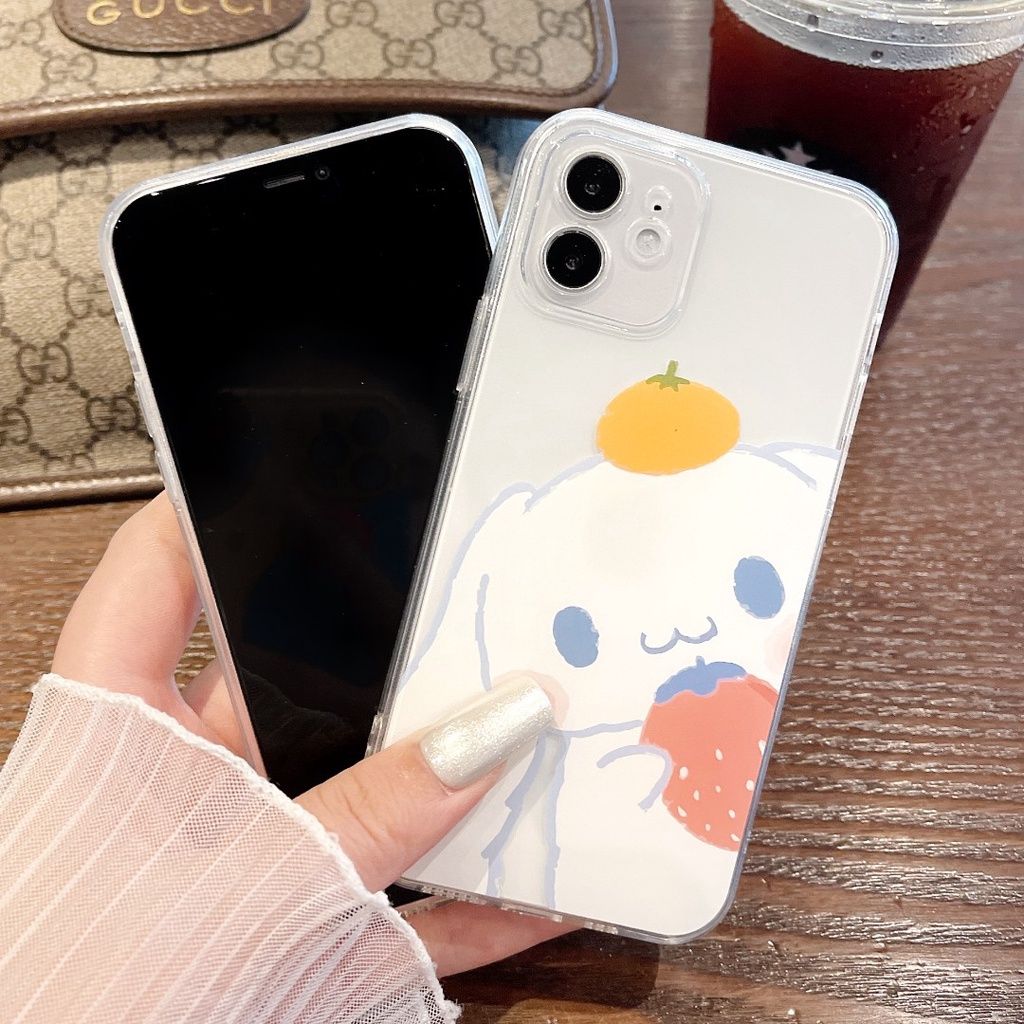 DISNEY Ốp Điện Thoại Tpu Mềm Chống Sốc In Hình Cinnamoroll Cho IPhone 11 12 13 Pro Max XS X XR XSMax 7 8 6 6s Plus 5 4 SE 2020
