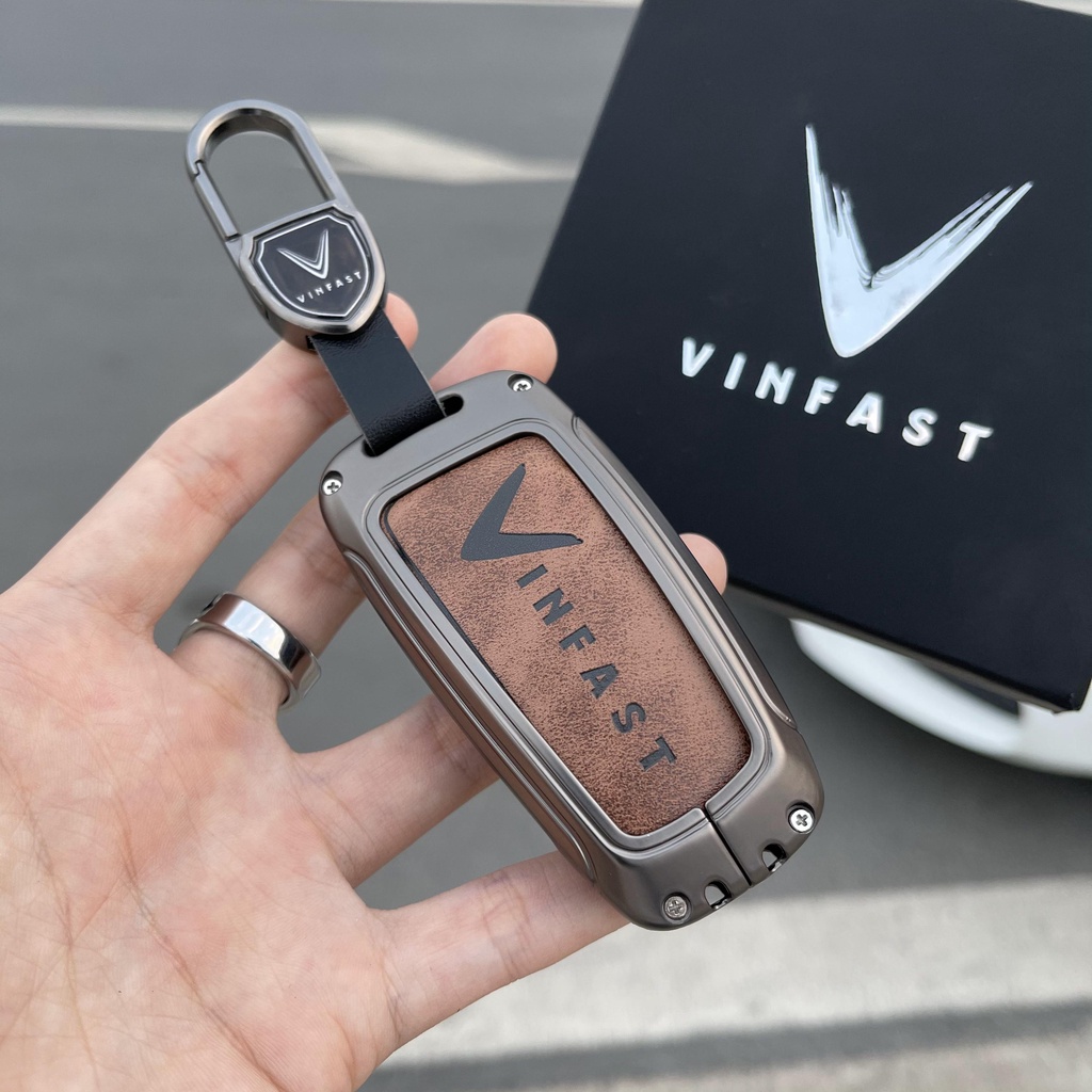 Vỏ ốp khoá xe hơi, Bọc chìa khoá ô tô Vinfast Lux a , Lux Sa 2.0 cao cấp M23-A1 dolashop