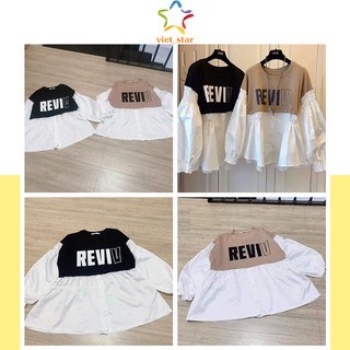 Áo baby doll re.viv kèm sơ mi dễ thương - viet_star