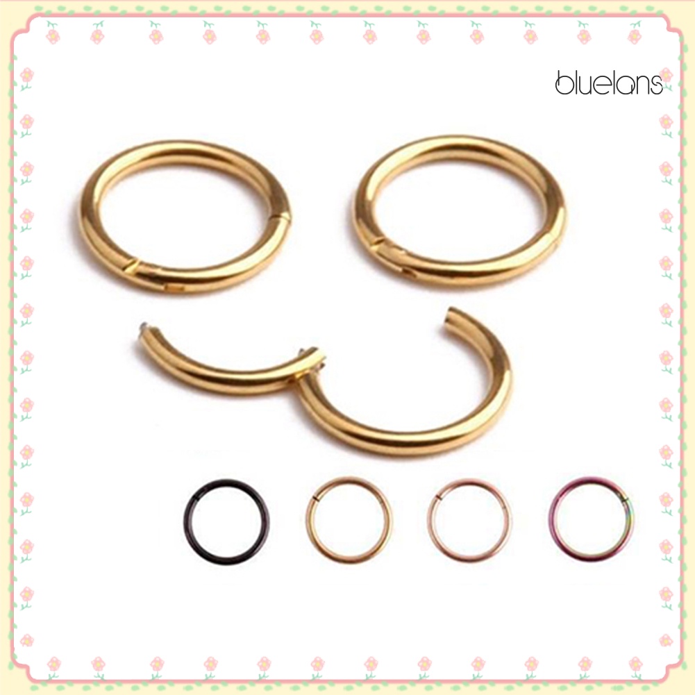 1 Khuyên Mũi 16g 14g Bằng Thép Không Gỉ