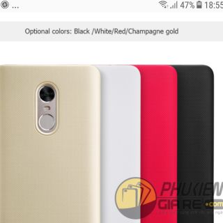 Ốp nilkin sần xiaomi note 4