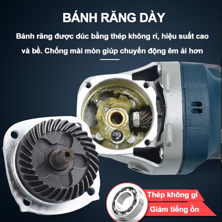 [100% LÕI ĐỒNG] Máy Cắt Cầm Tay Boshun 670W - Máy Mài Góc, Máy Chà Nhám Cầm Tay - Hàng liên doanh