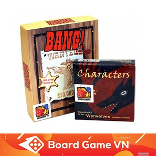 Combo Thẻ bài BANG và Ma sói characters – BoardgameVN