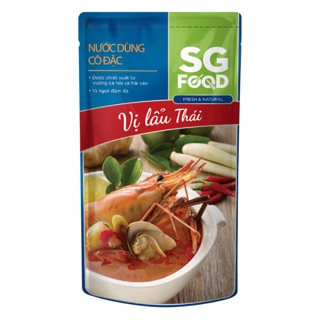 Nước Dùng Lẩu Cô Đặc Vị Lẩu thái/ vị lẩu hải sản/ vị lẩu thái chay SàiGòn Food YG5015.R (150g)