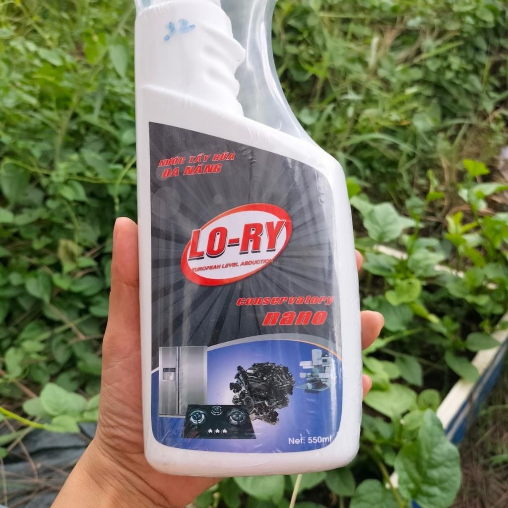 Nước lau bếp, nước tẩy rửa đa năng Lo-Ry 550ml