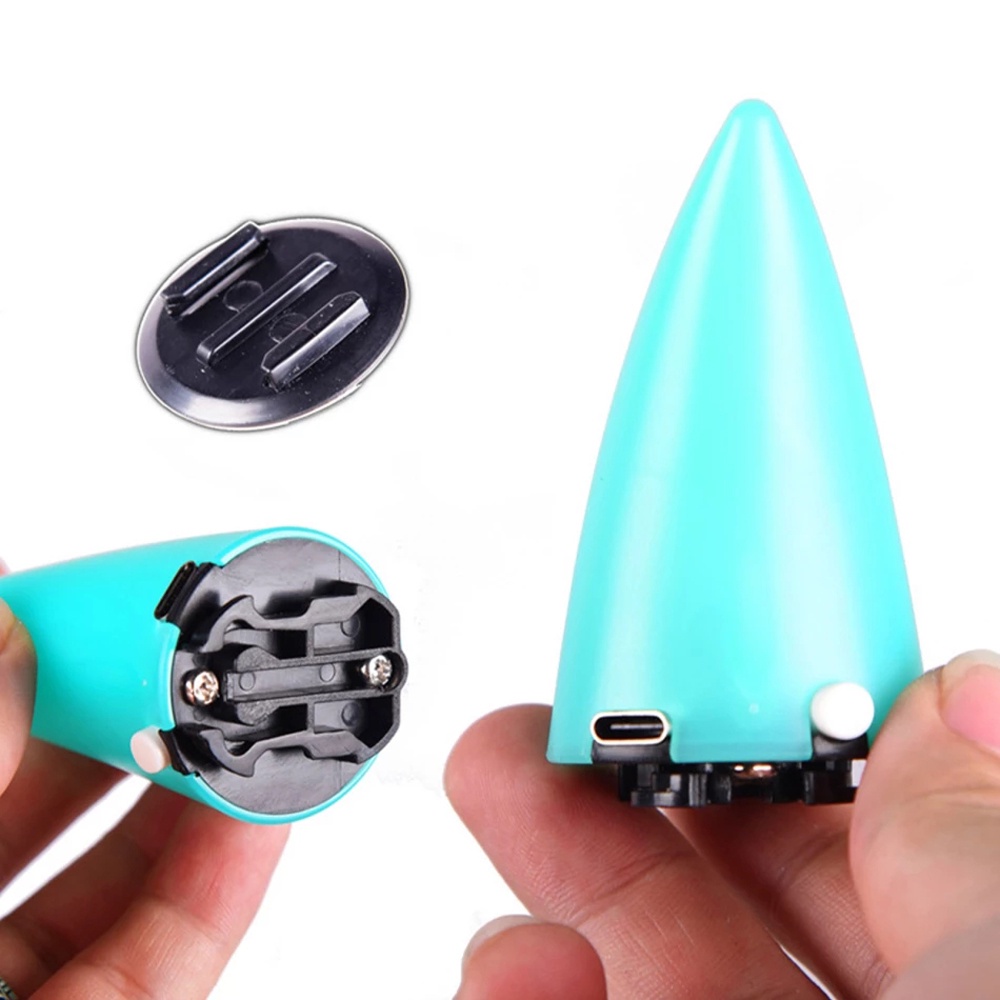 Phụ kiện trang trí mũ bảo hiểm VANES1 hình sừng quỷ bằng nhựa có giác hút