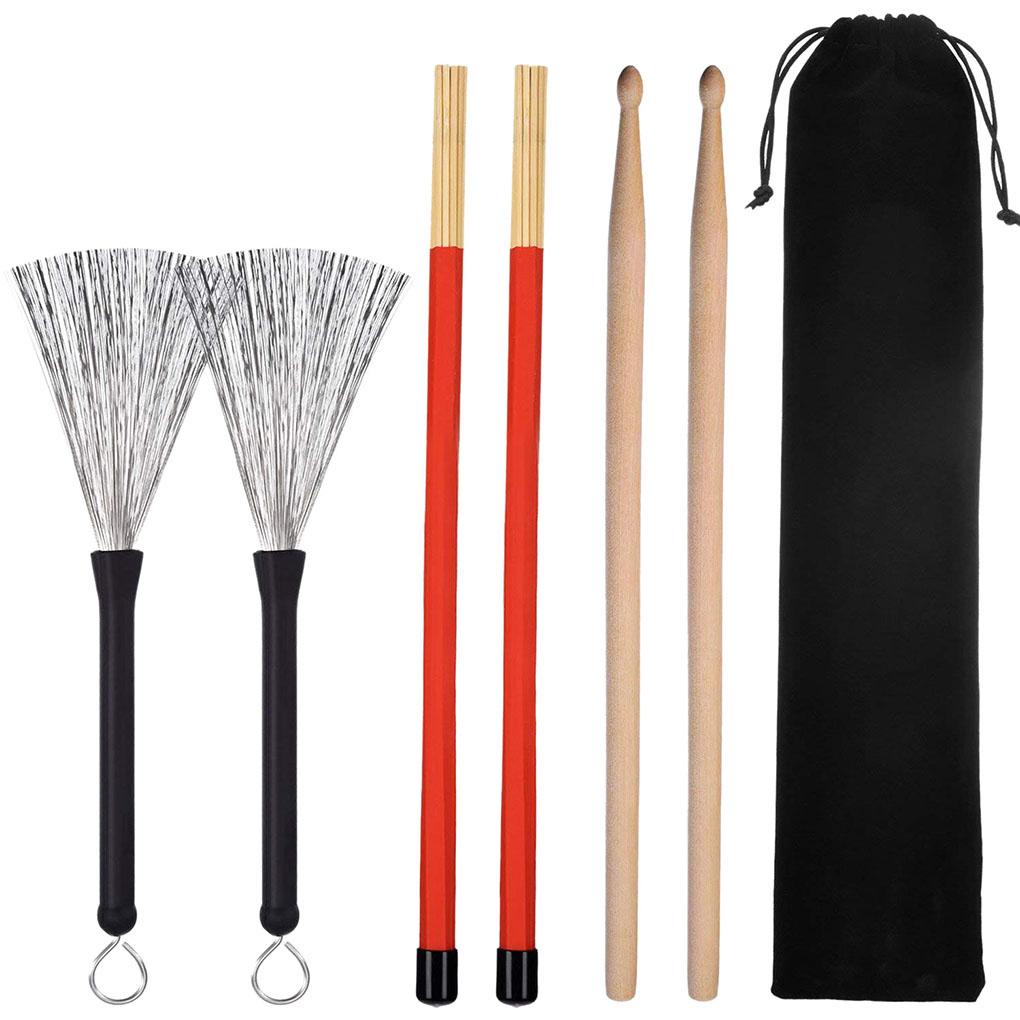 Set 5 Dùi Trống Gỗ Chuyên Dụng