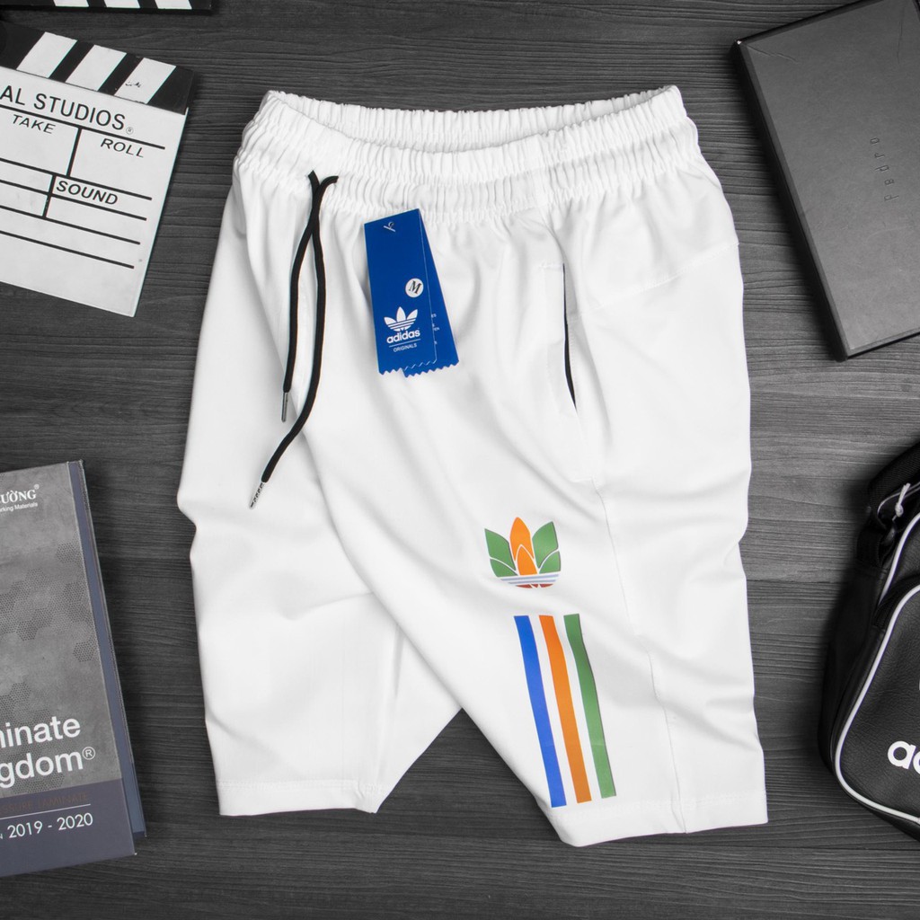 Quần short thể thao nam, quần đùi tập gym nam cao cấp chất liệu thun poly mịn mát QS12 | BigBuy360 - bigbuy360.vn