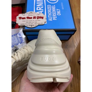 Giày siêu cấp GUCCKI TRƠN full box như ảnh
