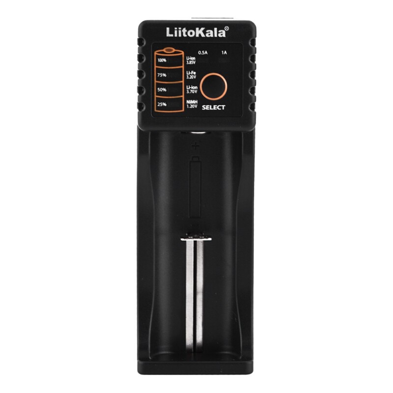 Bộ Sạc Pin Đa Năng LiitoKala Lii-100 Lii-100B Đầu USB Sạc Pin 1.2V/3.7V/3V/3.85V NiMH/Liion/LiFePo4