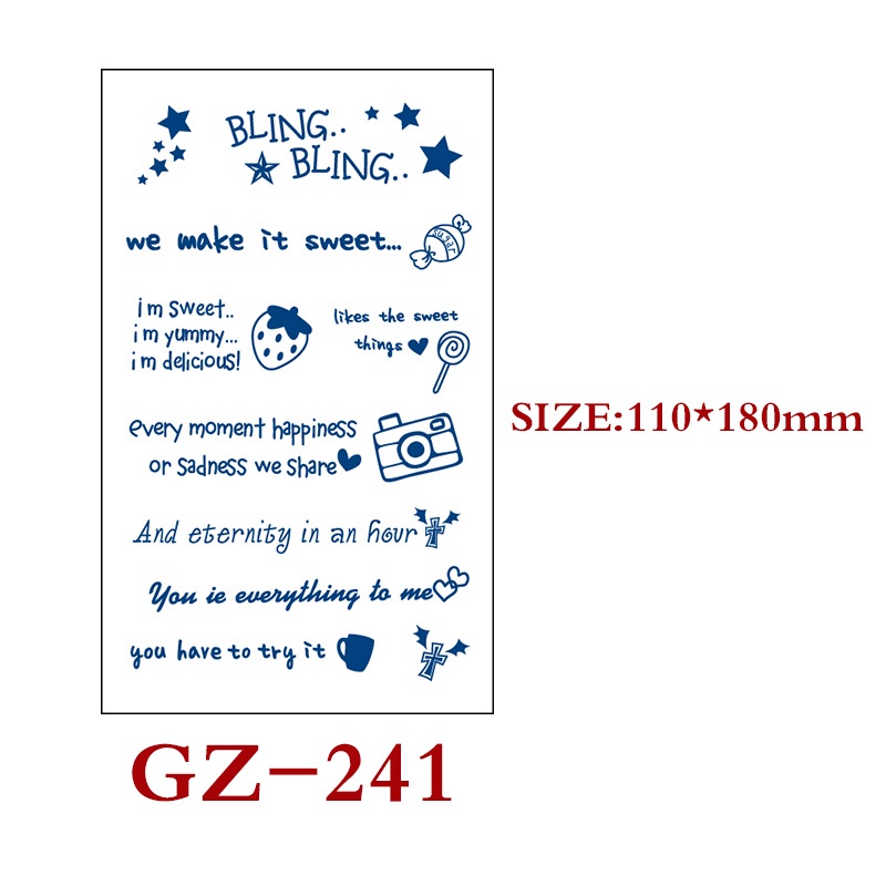 Hình Xăm Tạm Thời Chống Cọ Xát 15 Ngày Họa Tiết Thảo Dược Độc Đáo