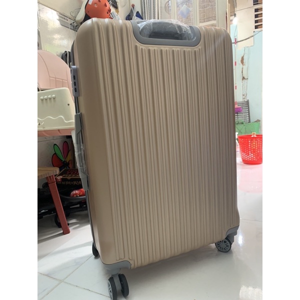 Vali vàng gold 30 inch size đại hàng chuẩn Korea