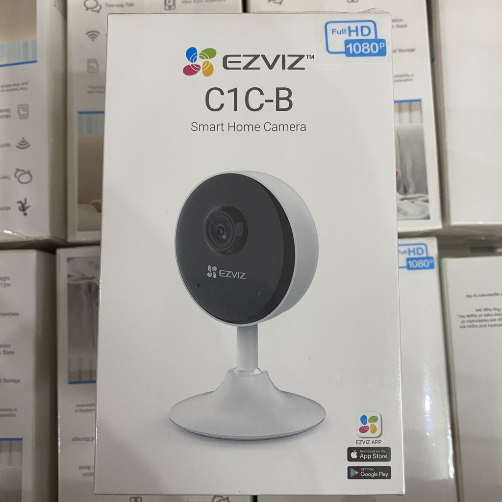 Camera IP Wifi EZVIZ C1C 1080P, C1C-B 1080P chuẩn nén H265, chính hãng, bảo hành 24 tháng