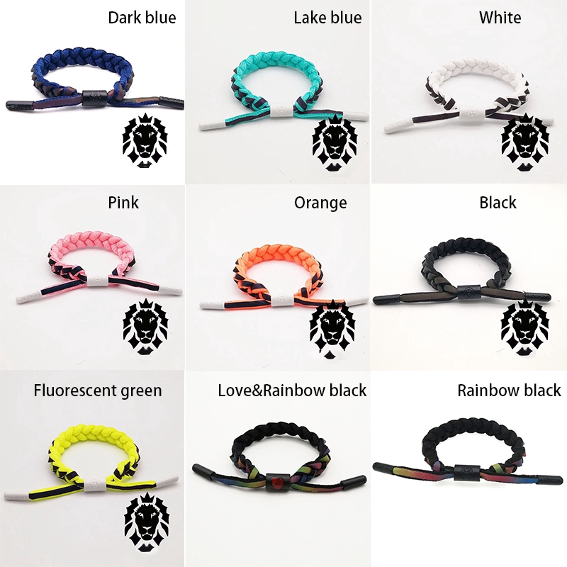 Vòng tay phản quang kiểu thắt nút cho cặp đôi