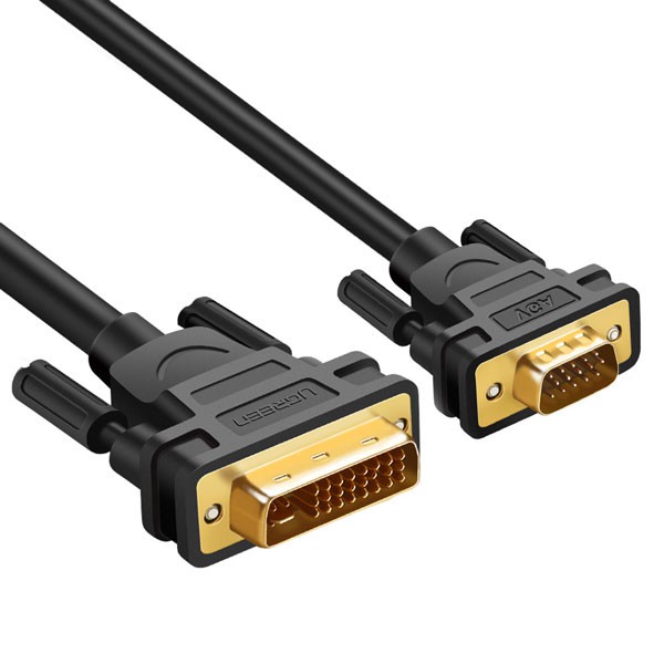 Cáp chuyển đổi DVI 24+5 to VGA dài 1.5m chính hãng Ugreen 11617