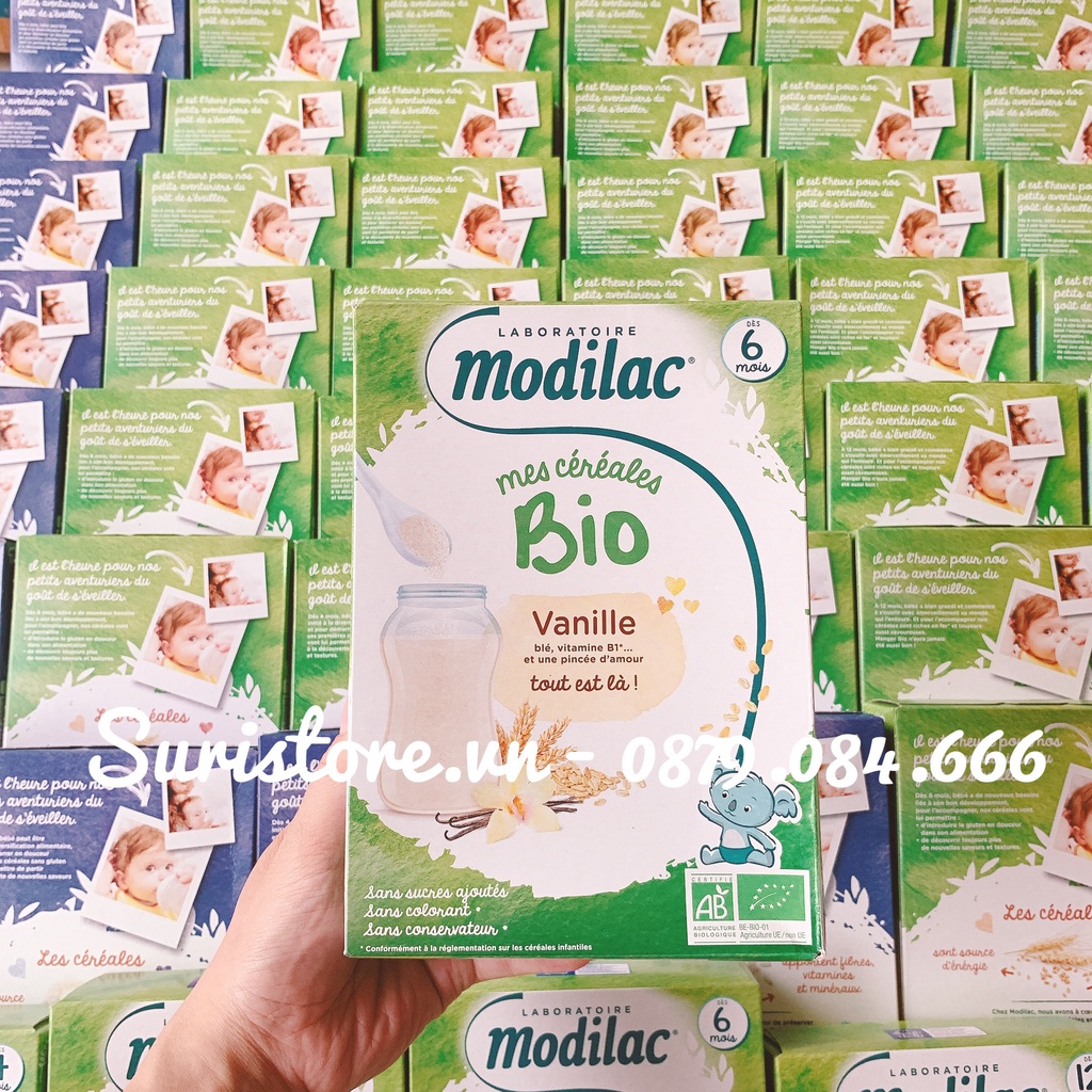 Bột lắc sữa Modilac hữu cơ 250g ngày - đêm cho bé từ 4 tháng tuổi