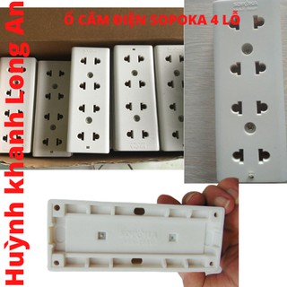 Ổ CĂM SOPOKA 4 LỖ E26 LOẠI TỐT BỀN BỈ