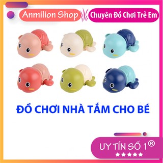 Đồ Chơi Nhà Tắm Cho Bé, Rùa Vặn Dây Cót 6 Màu Cao Cấp