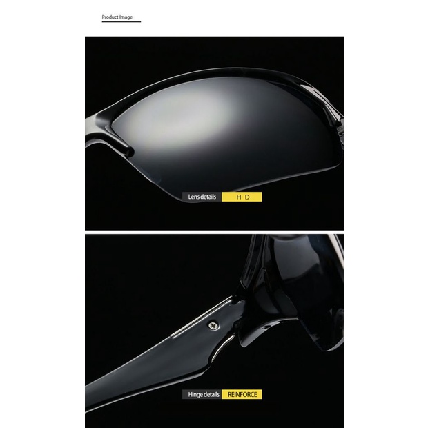 Kính mát đi xe đạp Gương Cho Thể Thao ngoài trời Xe Đạp Cưỡi tầm nhìn ban đêm Dành Cho nam giới và phụ nữ