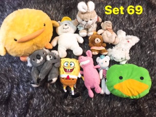 GẤU BÔNG 2HAND HÀN NHẬT 200K/SET