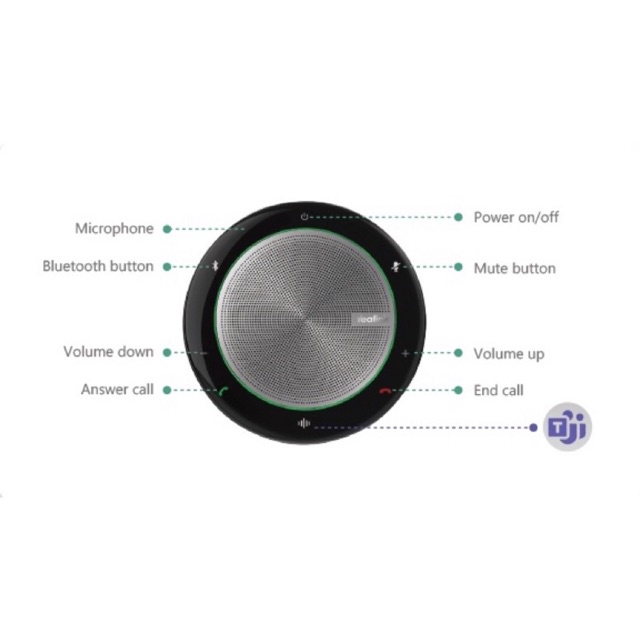 Loa hội nghị không dây Bluetooth Yealink CP900