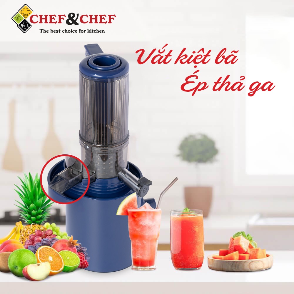 Máy ép chậm cao cấp CHEF&CHEF mã CH-210A.