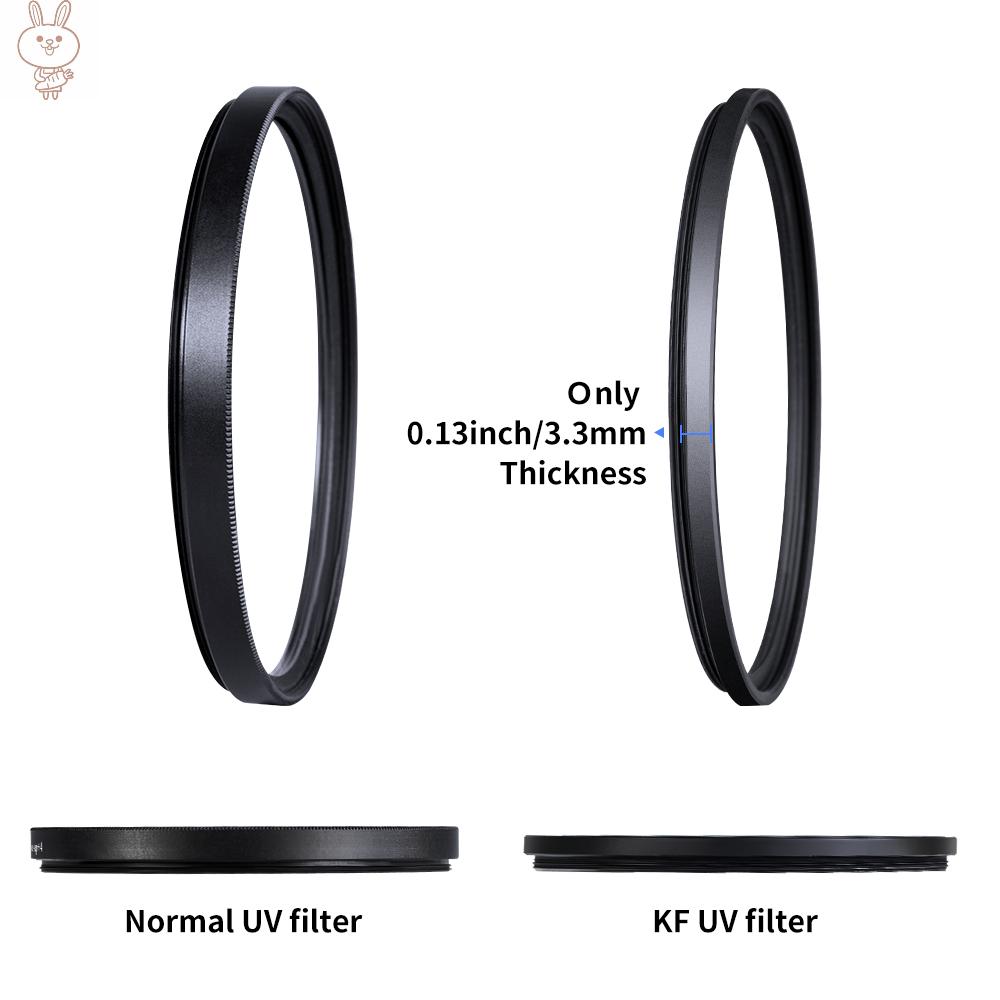 Only♥K&F CONCEPT 82mm Ultra Slim Multi Coated MC UV HD Lens Filter Compatible with    DSLR Camera Lens