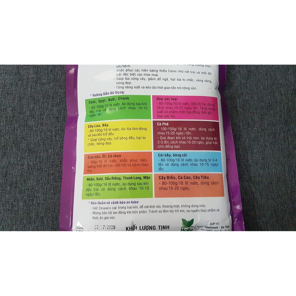 Phân bón Canxi Nitrat NPK 15-0-0+26 CaO bổ sung Canxi cho cây.