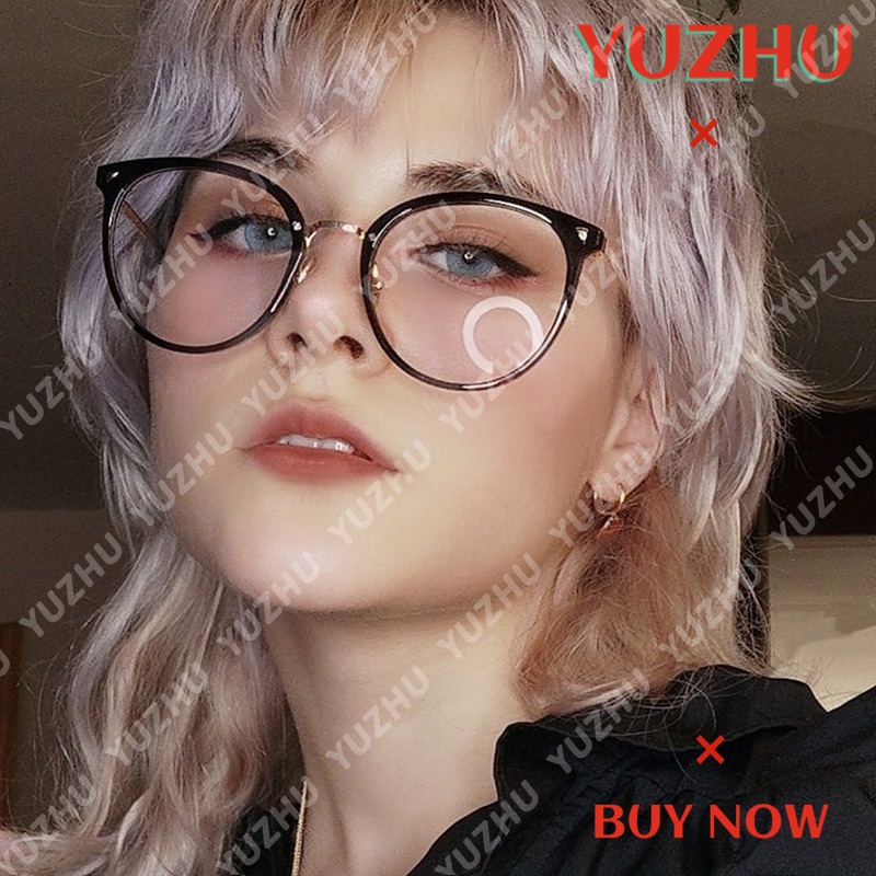 Mắt Kính Gọng Tròn Chống Ánh Sáng Xanh Thời Trang Hàn Quốc Cá Tính Cho Nam Và Nữ