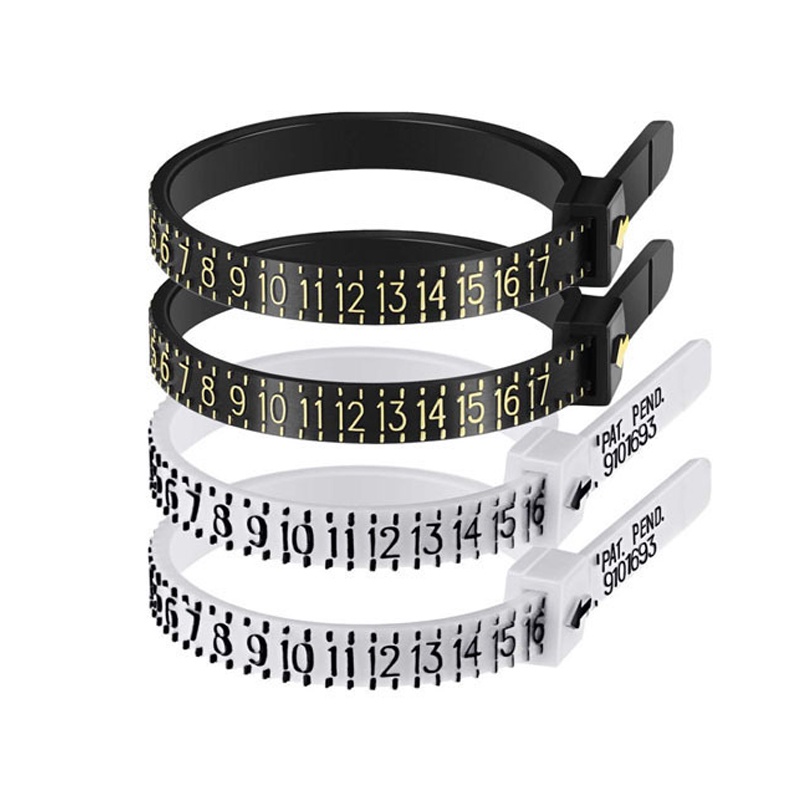 THƯỚC ĐO Vòng Dụng Cụ Đo Kích Thước Vòng CuộN Ngón Tay Dụng Cụ Đo Kích Thước Vòng Mỹ Dụng Cụ Đo Kích Thước Ngón Tay Có Thể Tái Sử Dụng Cho Cửa Hàng Trang Sức Cyn cyn