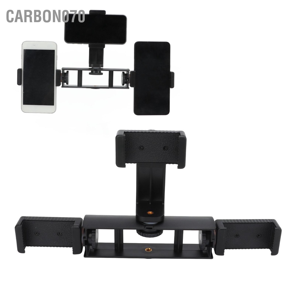 Kẹp Điện Thoại / Máy Ảnh Đa Giao Diện 1 / 4 Có Đệm Cao Su Xoay 360 Độ
