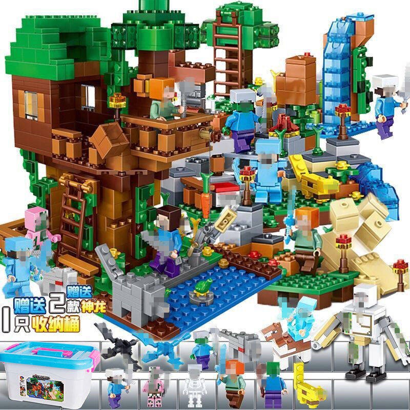 kỹ thuật số Mô hình lắp ráp Bộ xếp hình lắp ráp Lego Phantom Ninja Building Blocks